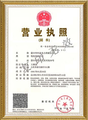营业执照副本